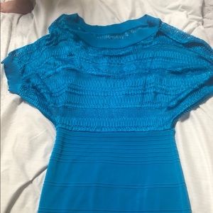 Turquoise Bebe Dress